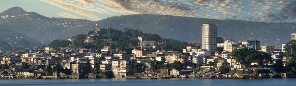 flight to freetown from UK