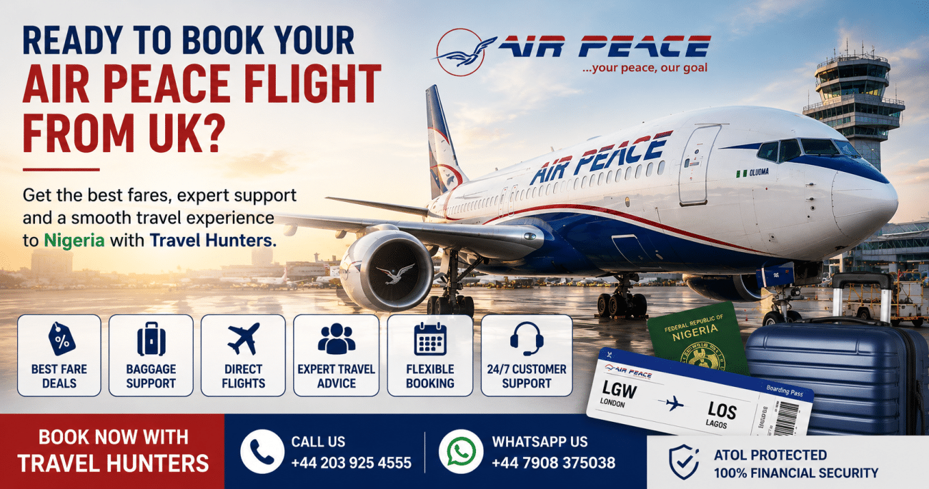 Air Peace Flights From UK